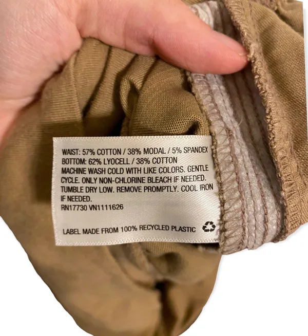 NWOT Brown Drawstring Waistband Shorts Size XLarge - Image 4