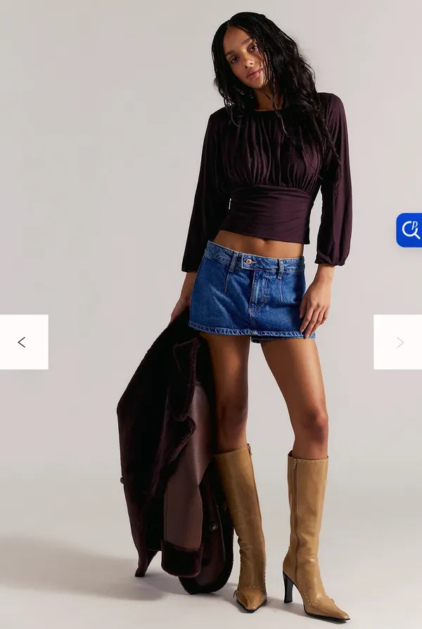 Free People Gallivanting Peekaboo Skort - Image 2