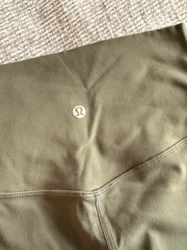 Lululemon Align High-Rise Short Army Green 4” Size 4 - Image 7