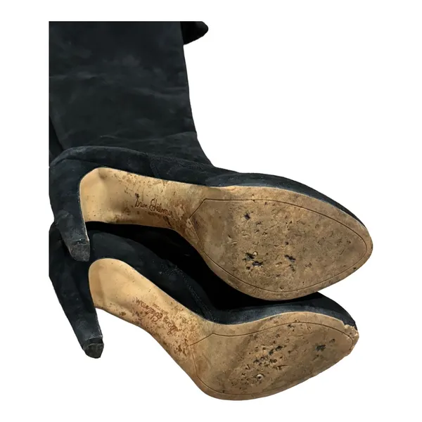 2000s Sam Edelman Kayla Over the Knee Suede Platform Boots 8.5 - Image 12
