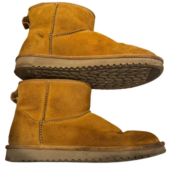 Koolaburra by UGG Chestnut Mini Boots Cozy Winter Core Size 9 - Image 7