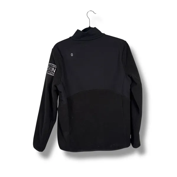 FIGS Black‎ Fleece Jacket with Embroidery Women's Size Medium - Image 2