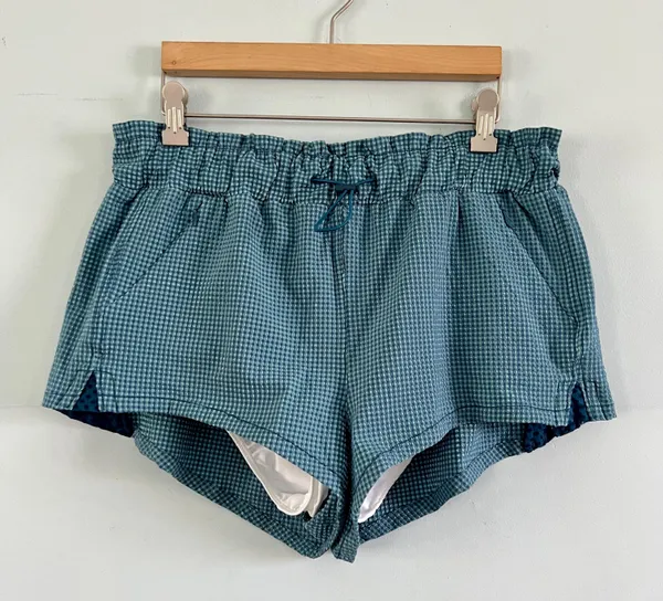Free People Movement NWT Forty Love Caribbean Coast Combo Blue Shorts - Image 5
