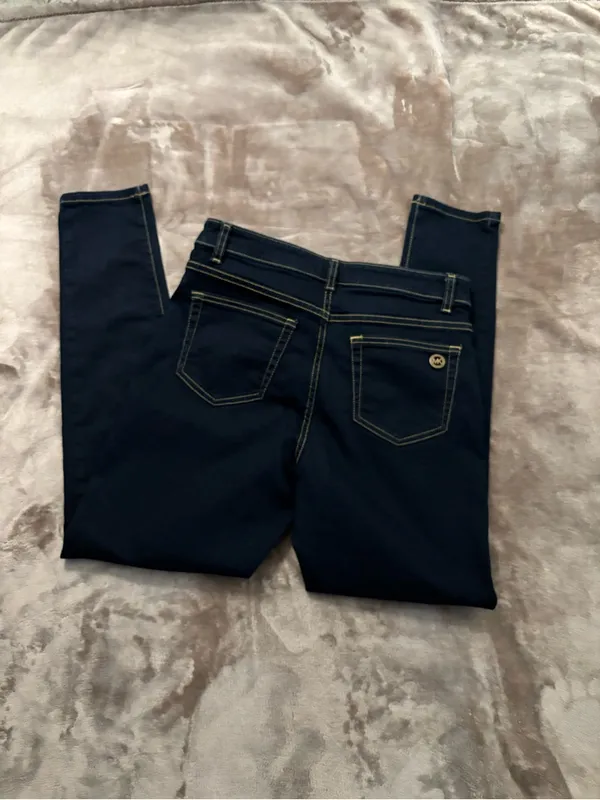 Michael Kors Izzy Skinny Jeans Women’s Size 10 Blue Jeans - Image 2