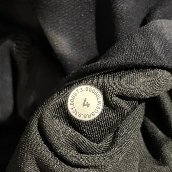 Lululemon Align Legging with Pockets 25" Nulu Diamond Dye Graphite Grey Sz 4 - Image 5
