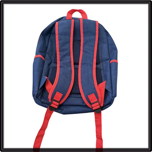 Atlanta Braves Youth Backpack MLB Stadium Giveaway Kids Book Bag Navy Never Used - Image 9