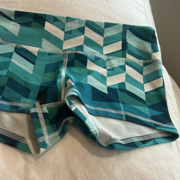 Fleo Spandex CrossFit Shorty Shorts Size Small - Image 3