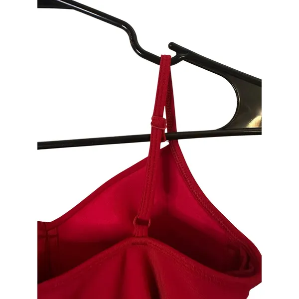 NY & Co Red Padded Stretch Sleeveless Tank Top Women Sz S - Image 4