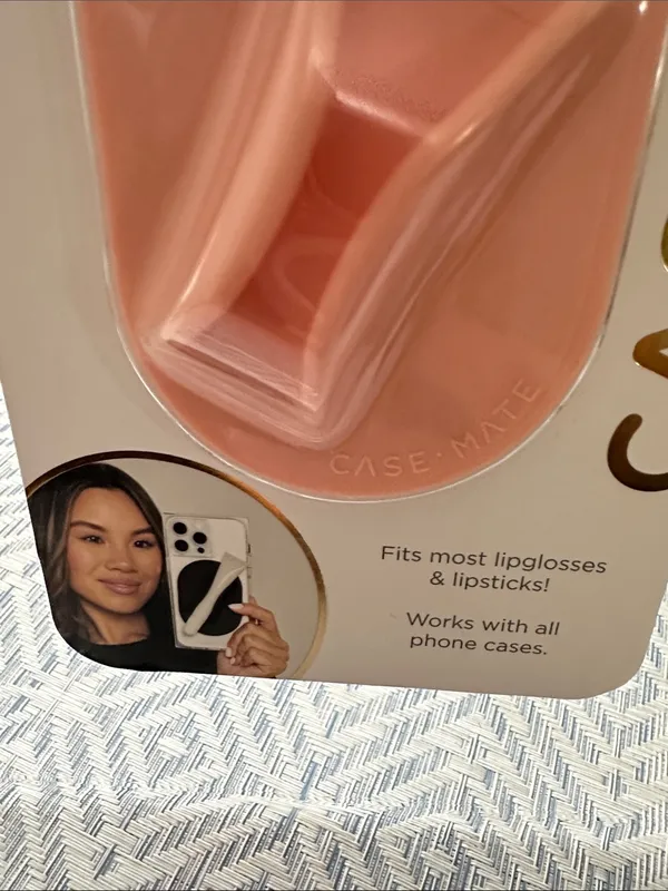 case-mate Lip Gloss / lipstick Holder — Light Peach NWT - Image 2