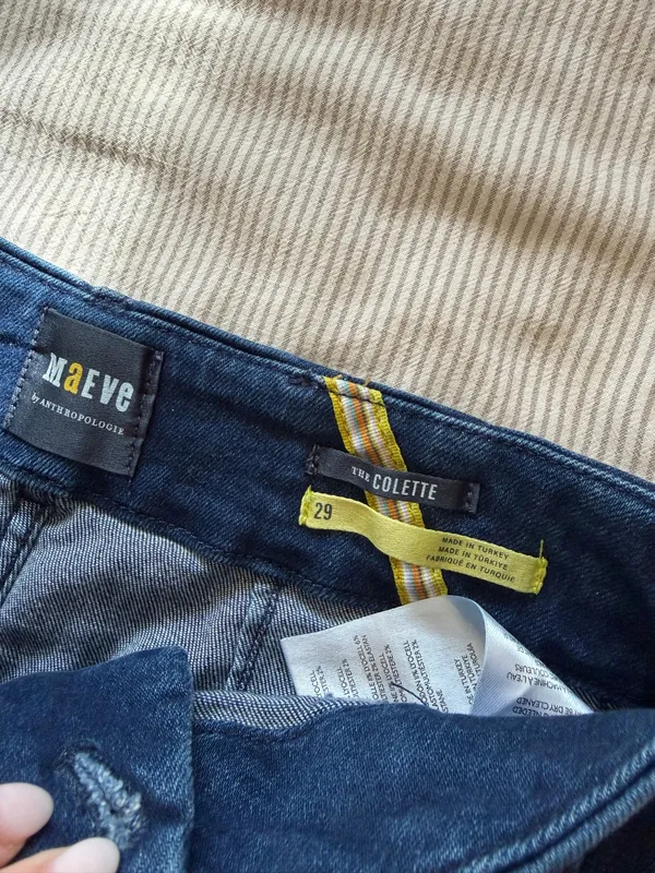 Maeve The Anthropologie Colette Wide-Leg Cropped Jeans - Image 6