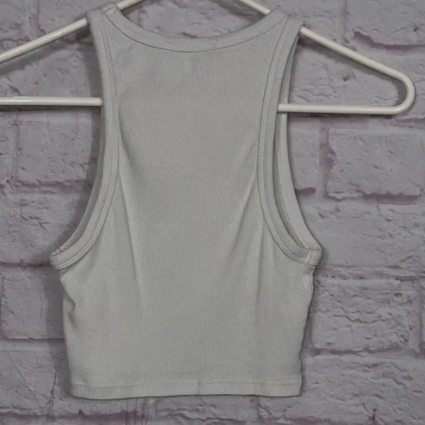 Zara Women's Small Ribbed Tank Top - Image 5