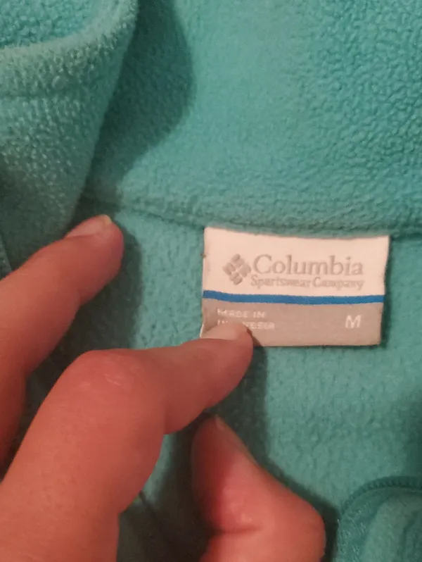 Columbia Aqua Full-Zip Fleece Jacket - Image 2