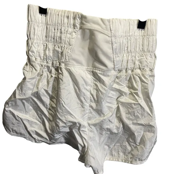 FP Movement White‎ Smocked Waist Athletic Skort Lined Nylon Blend M - Image 5