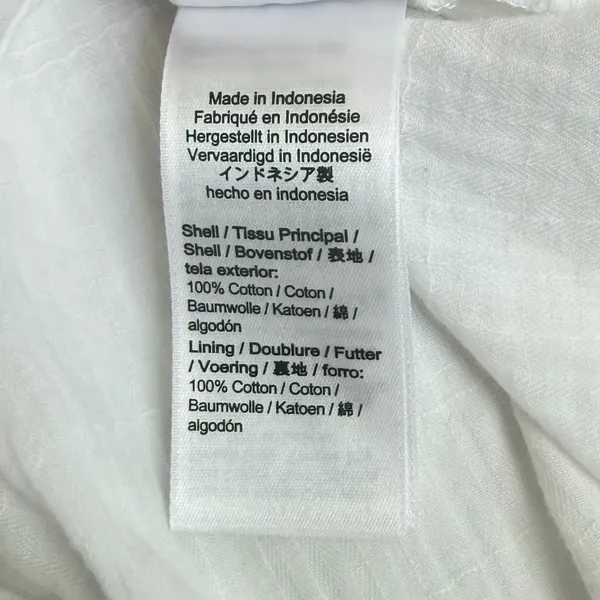 J. Crew White Strappy Tie Back Summer Beach Dress in White Size Small - Image 9