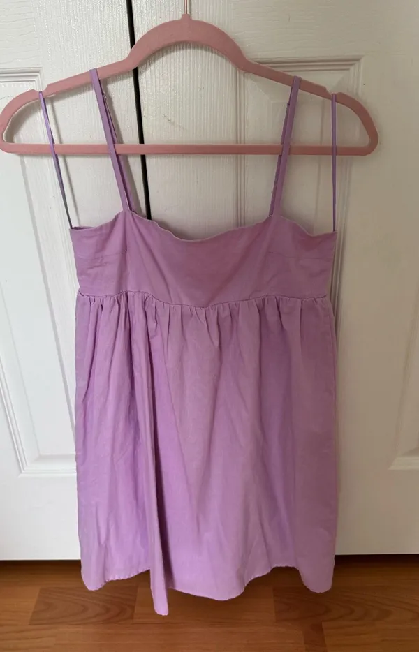 Mini dress Purple - Image 2