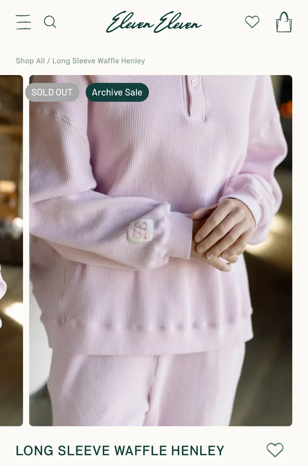 Eleven Eleven Set Pink Size M - Image 4