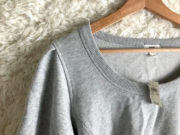 Aerie Women'S Soft Gray Sweatshirt~Size Large! - Image 3