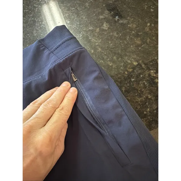 Athleta Performance Skort Navy Sz 8 Athletic Pockets Skirt Shorts Golf Tennis - Image 3