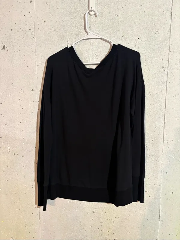 Athleta V-Neck Long Sleeve Tee | Size: Medium - Image 3