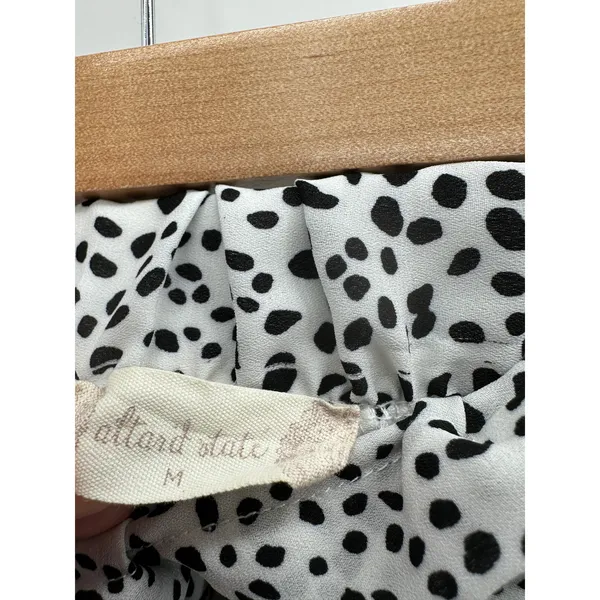 Altar'd State Womens Paperbag‎ Shorts Size M Polka Dot Belted High Waisted - Image 6