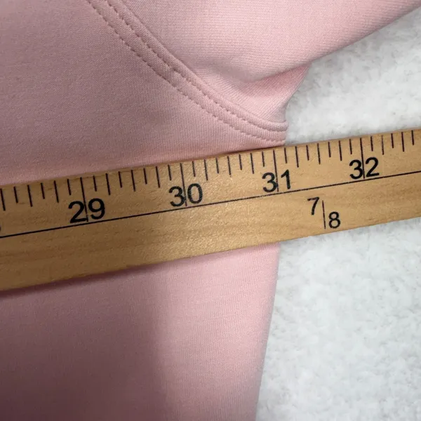Lululemon 20 Perfectly Oversized Cropped Crew Softstreme Strawberry Milkshake - Image 9