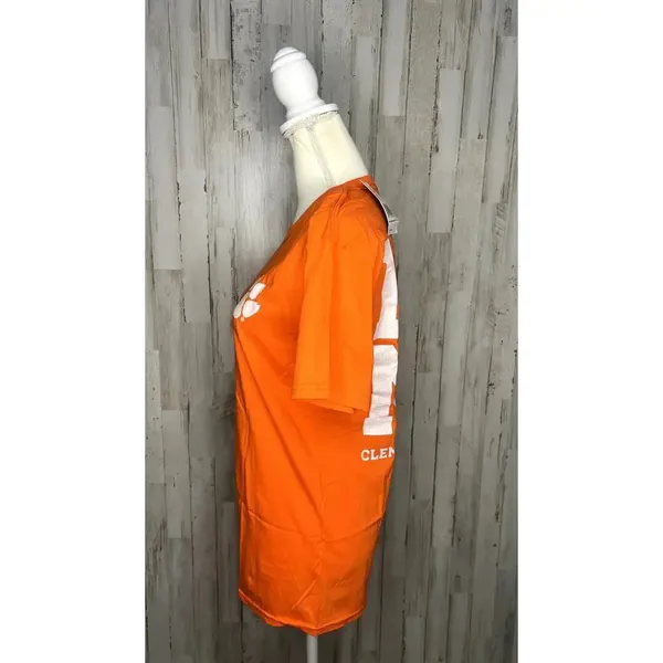 NWT‎ Clemson University Women's Medium Orange Graphic Print Short Sleeve T-Shirt - Image 5
