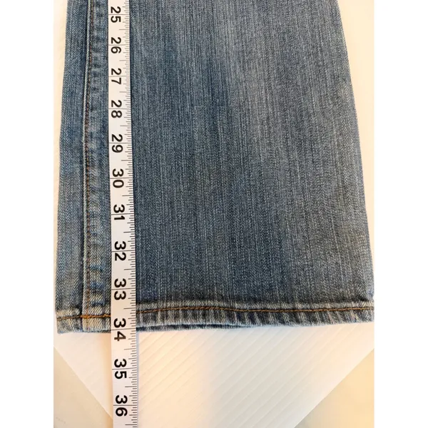 Abercrombie Fitch Emma Bootcut Jeans Medium Wash‎ Stretch Womens 8L - Image 9