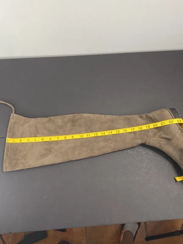 Marc Fisher Knee High Suede Boots Size 7 - Image 9