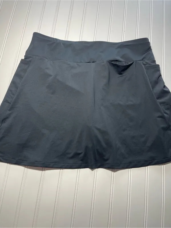 Walter Hagen Womens Athletic Golf‎ Skort Set 2pc Black White Performance Large - Image 12