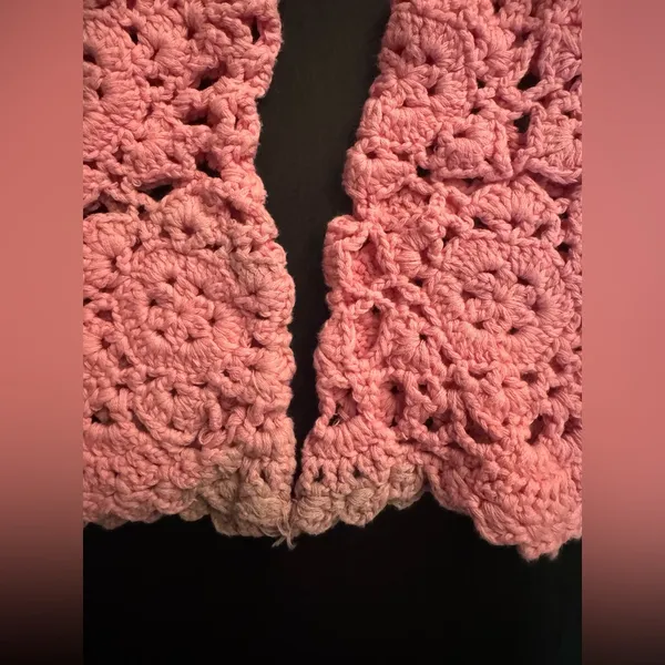 Dollskill DREAM AWAY CROCHET BELL BOTTOMS PINK - Image 3