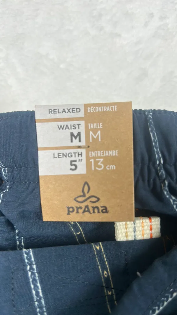 prAna indigo Heritage shorts - Image 3