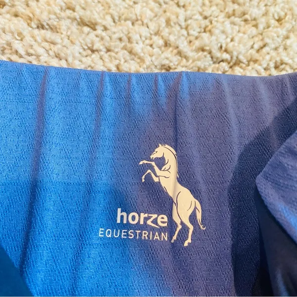 Horze Blue Horseback Riding Equestrian Pants Size 24 - Image 2
