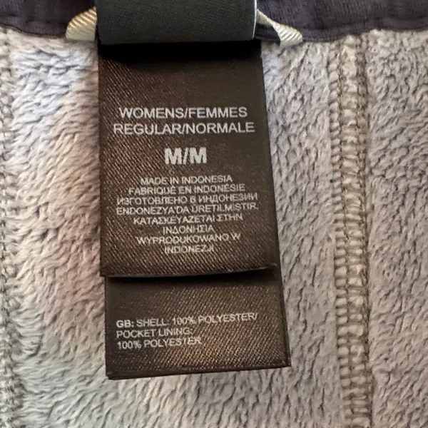 The North Face Women's Morninglory Purple Full Zip Fleece Jacket - Image 8