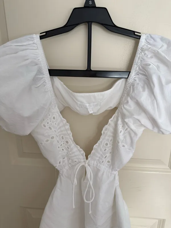 Revolve Keegan Mini Dress in White Size M - Image 4