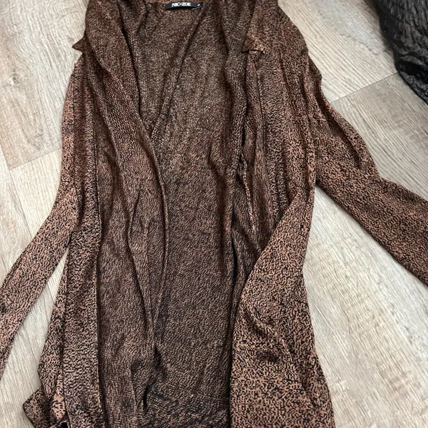 Nic + Zoe‎ medium brown cardigan - Image 5