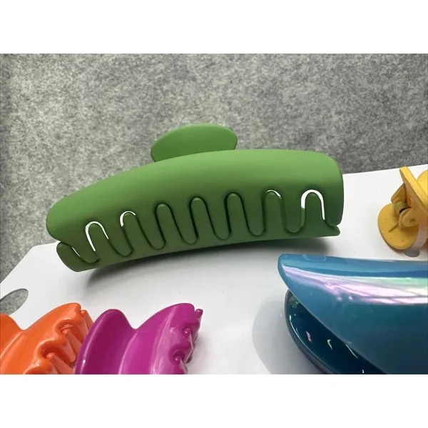 New Time And Tru Hair Claw Clip Lot of 2 Sets Colorful Retro Artsy Teacher Lg Sm - Image 5