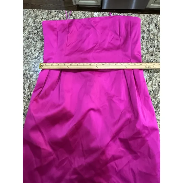 Sam Edelman Strapless‎ Structured Mini Dress in hot pink Size 12 Cocktail - Image 10