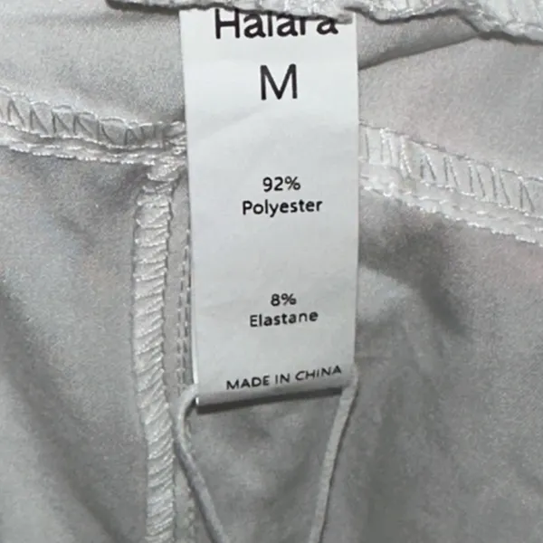 Halara High Rise Elastic‎ Waistband Drawstring Ruched Side Pocket Size Medium - Image 7