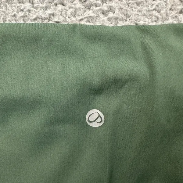 CRZ Yoga High Rise Biker Shorts Green Athletic Athleisure Women's Medium - Image 4