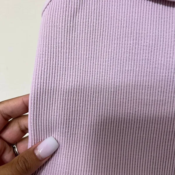 Free People Movement Lavender Ribbed Seamless Tank Small - Image 2