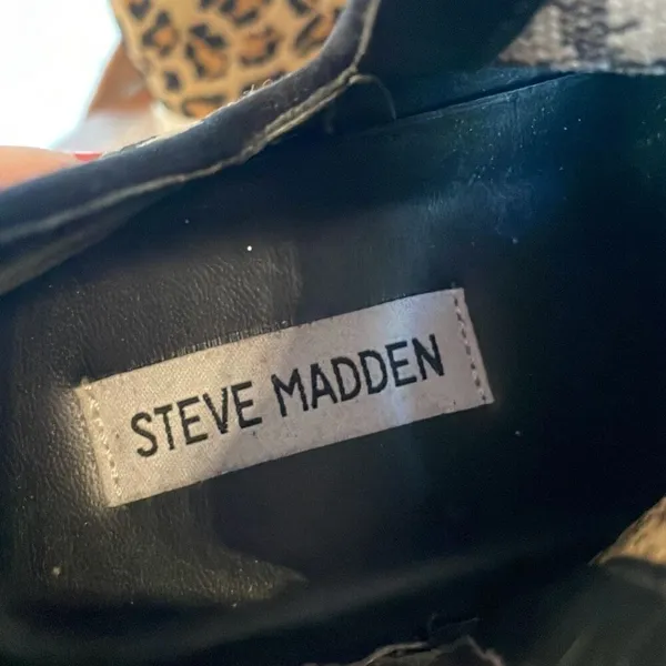 Steve Madden Loxer knit leopard pull on sneaker 8 - Image 7