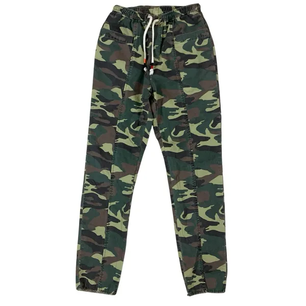 Sundry Camo Utility Jogger Pants 0 XS Military Inspired Drawstring Tapered - Image 2