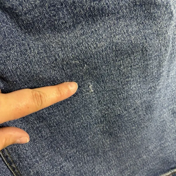 Vintage Y2K Jordache Denim Mini Skirt Blue Jean Skirt Women’s Size 14 Approx - Image 6