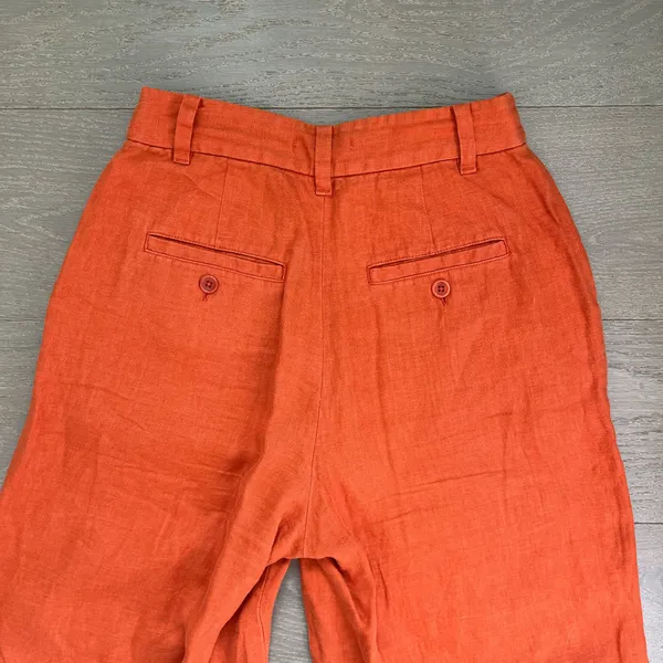 Madewell Wide-Leg Linen Harlow Pants - Image 4