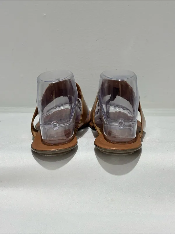 Chinese Laundry Cognac Toe-Loop Slide Sandals - Image 6