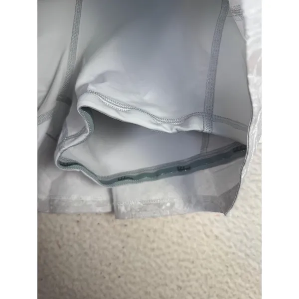 NWT! Lululemon Pace Rival MR Skirt Terrazzo Marble Silver Ice Size 6 Athleisure - Image 5