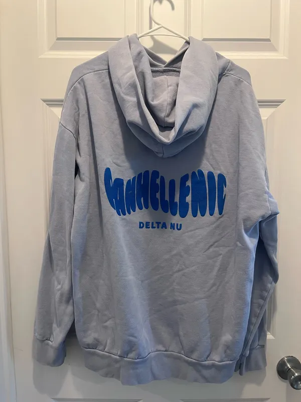 Hoodie Blue Size XL - Image 4