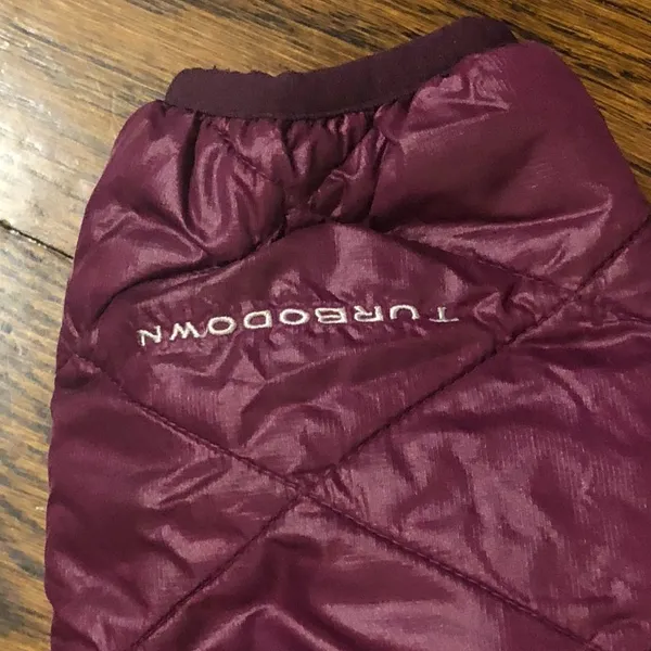 COLUMBIA Women’s Raspberry OmniHeat Quilted Down Jacket MED - Image 10