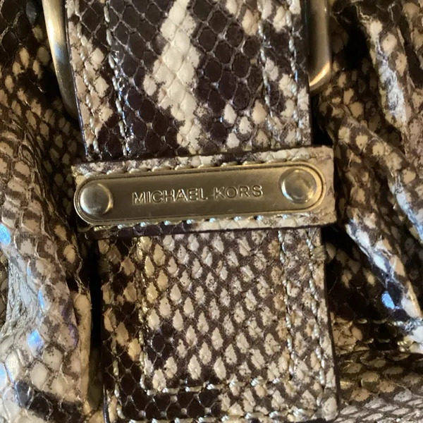 Python Patterned Women's Bag by Michael Kors - Image 8
