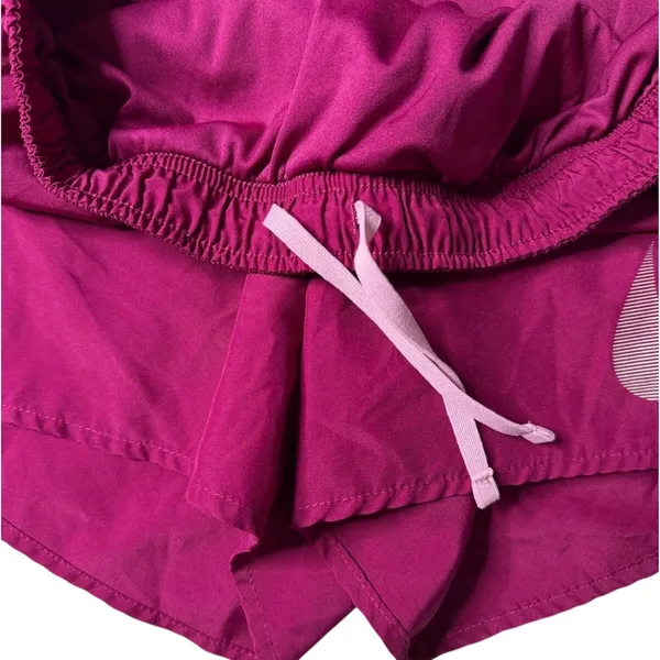 Nike Dri-FIT Fuchsia Burgundy Running Shorts L 3" Athleisure - Image 6